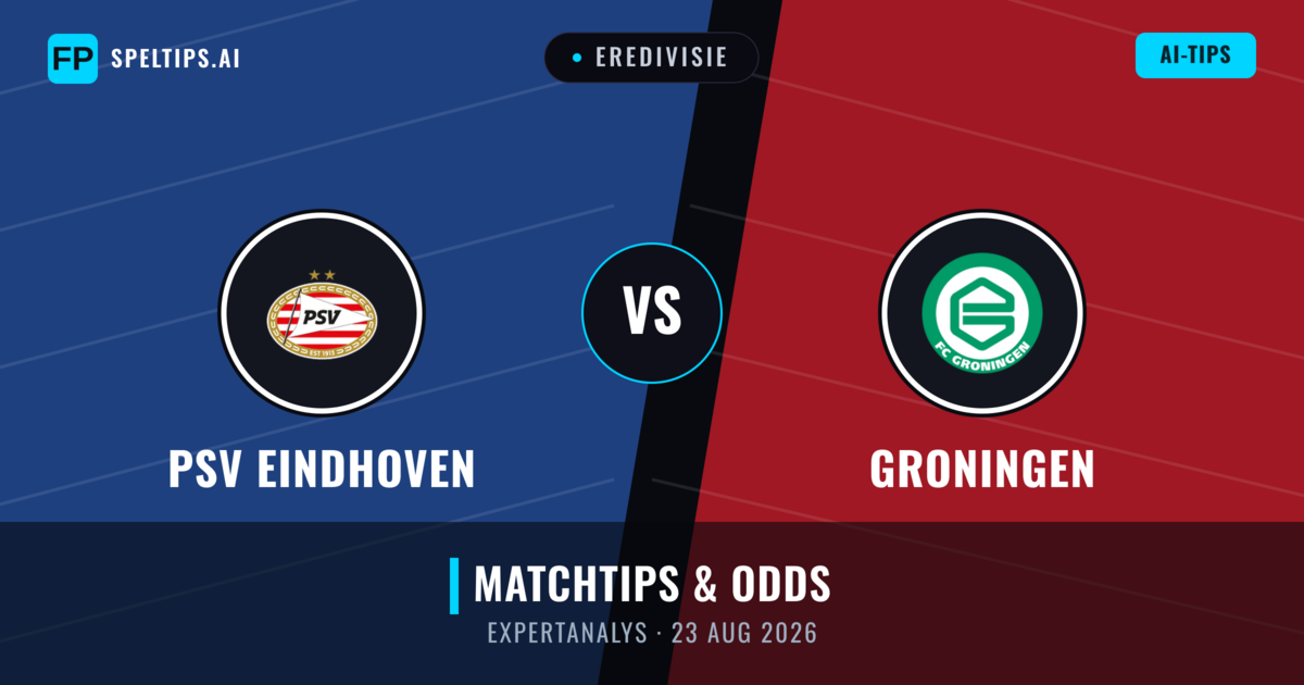 PSV Eindhoven vs Groningen — matchtips och förhandstitt