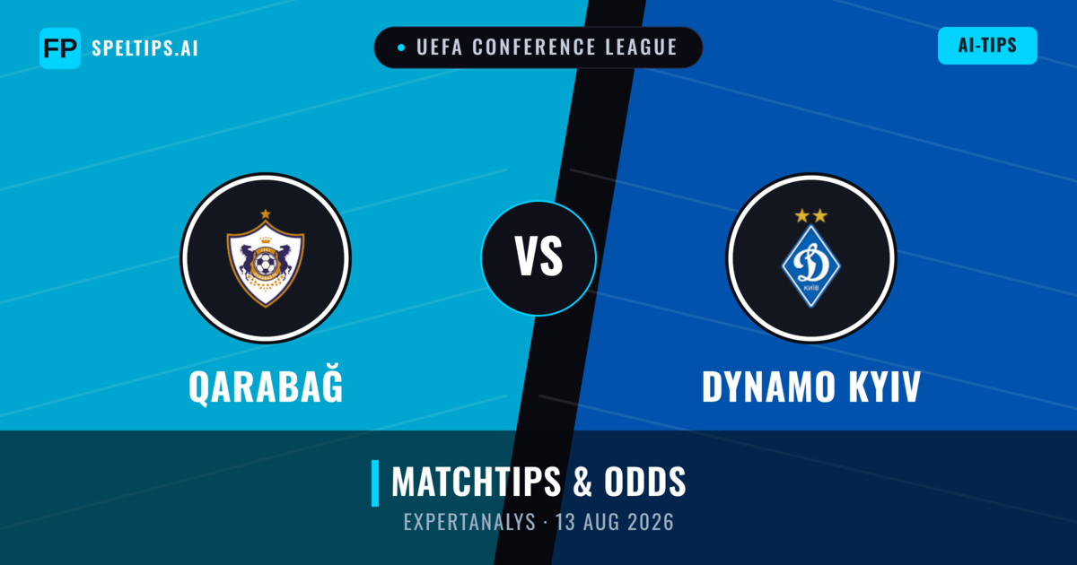 Qarabağ vs Dynamo Kyiv — matchtips och förhandstitt