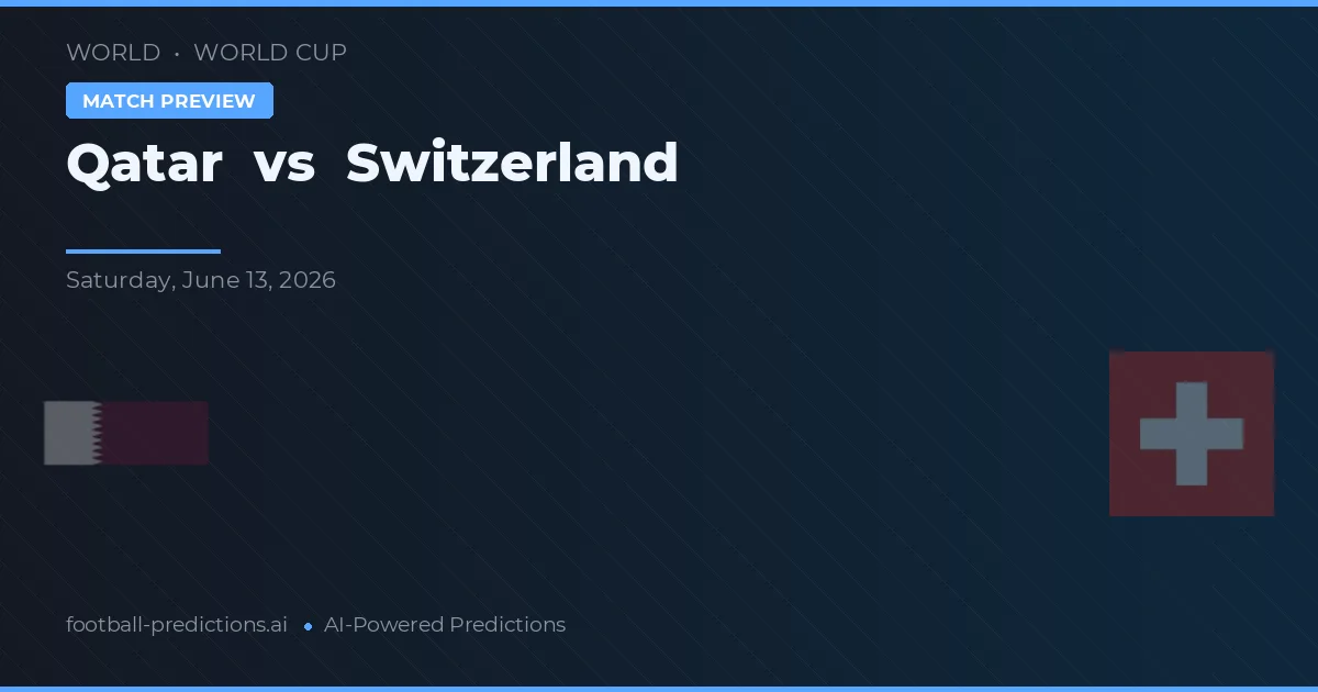 Qatar vs Schweiz — matchtips och förhandstitt