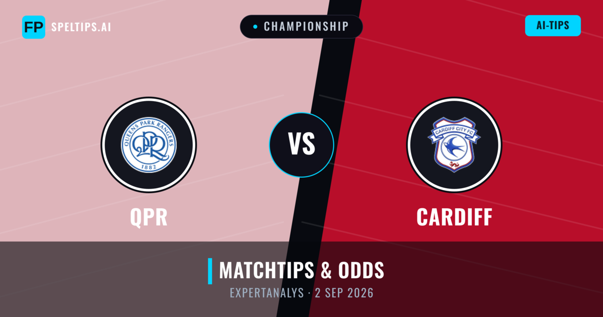 QPR vs Cardiff — matchtips och förhandstitt