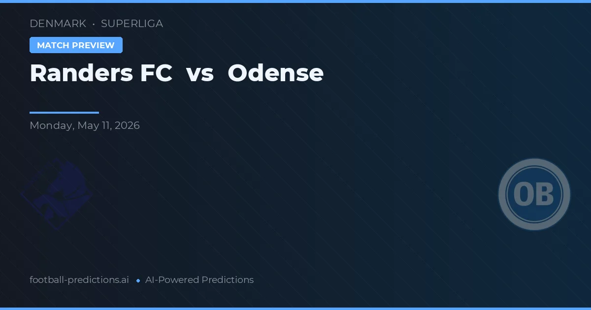 Randers FC vs Odense Boldklub — matchtips och förhandstitt