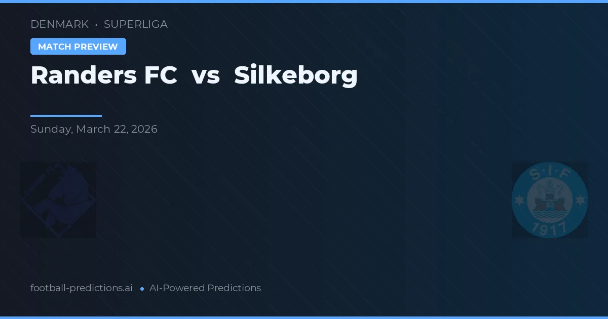 Randers FC vs Silkeborg IF — matchtips och förhandstitt