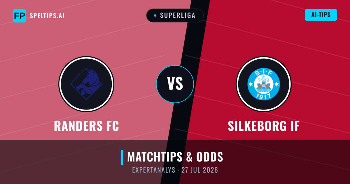 Randers FC vs Silkeborg IF — matchtips och förhandstitt