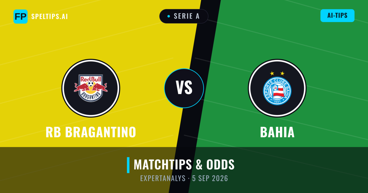 RB Bragantino vs Bahia — matchtips och förhandstitt