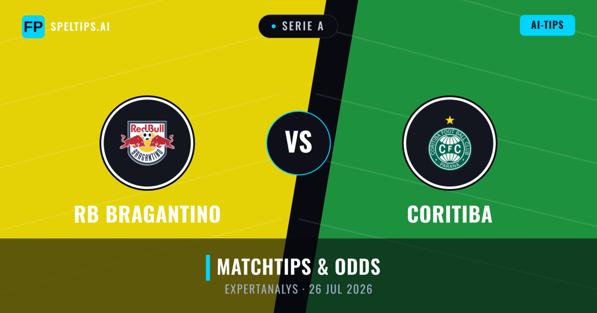 RB Bragantino vs Coritiba — matchtips och förhandstitt