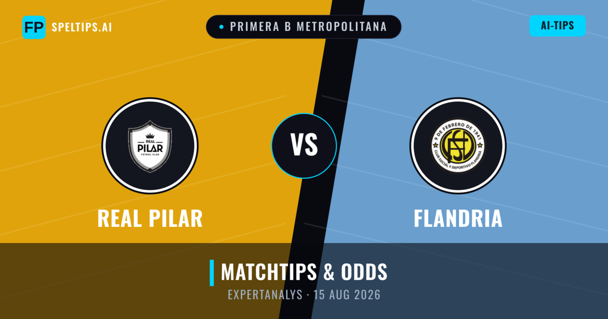 Real Pilar vs Flandria — matchtips och förhandstitt