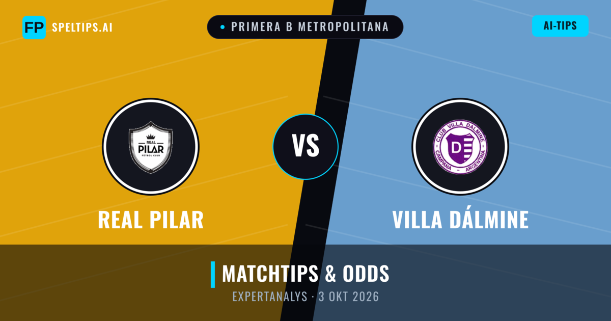 Real Pilar vs Villa Dálmine — matchtips och förhandstitt