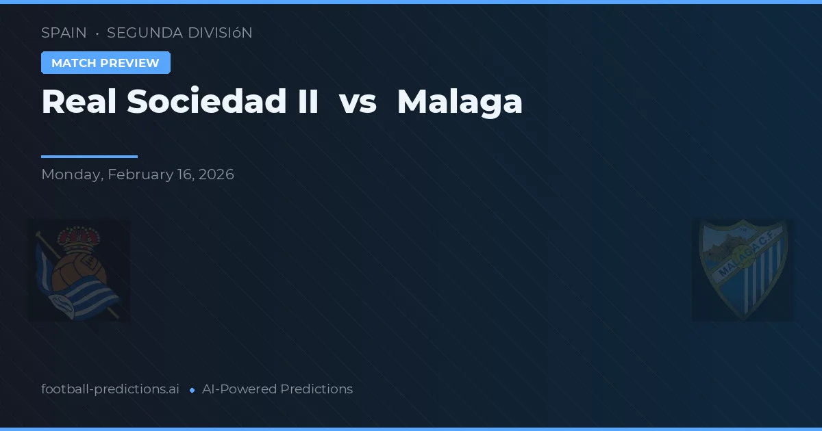 Real Sociedad vs Malaga — matchtips och förhandstitt