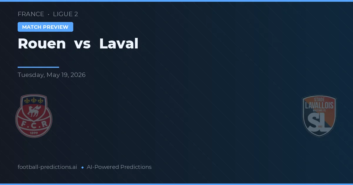 Rouen vs Laval — matchtips och förhandstitt