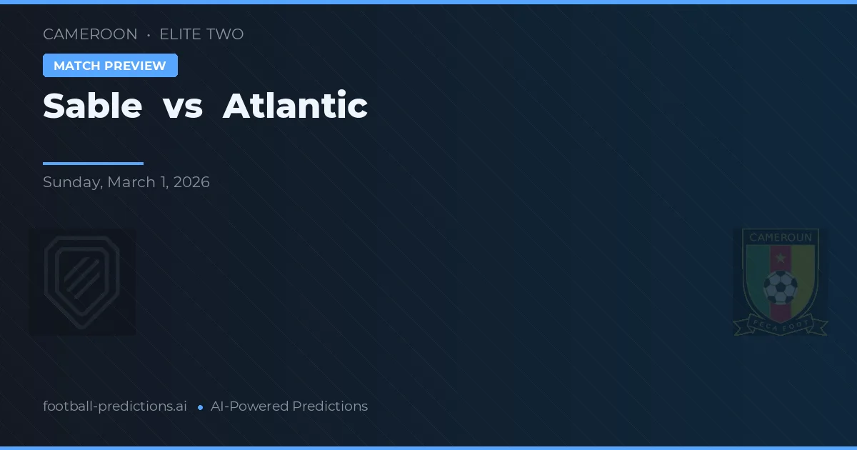 Sable vs Atlanten — matchtips och förhandstitt