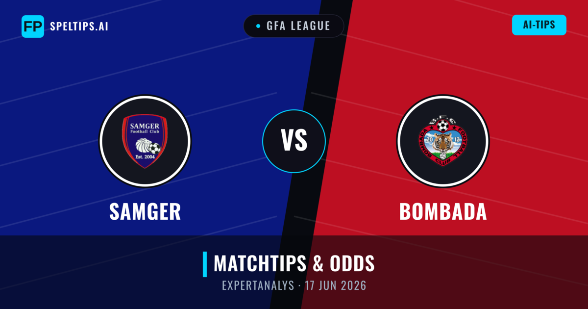 Samger vs Bombada — matchtips och förhandstitt