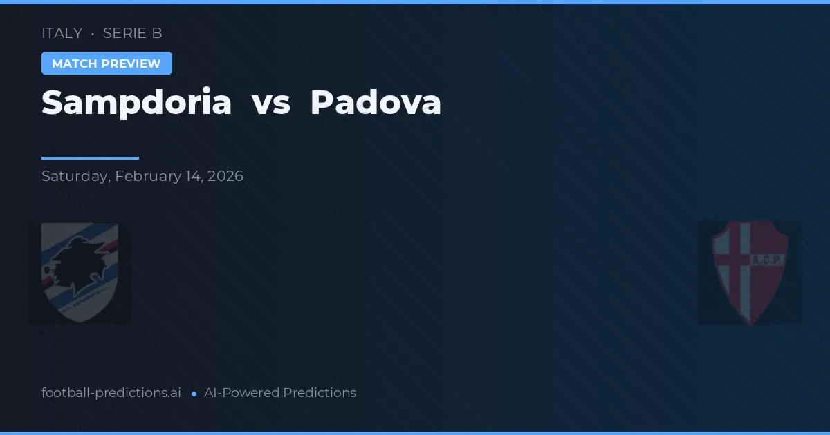Sampdoria vs Padova — matchtips och förhandstitt
