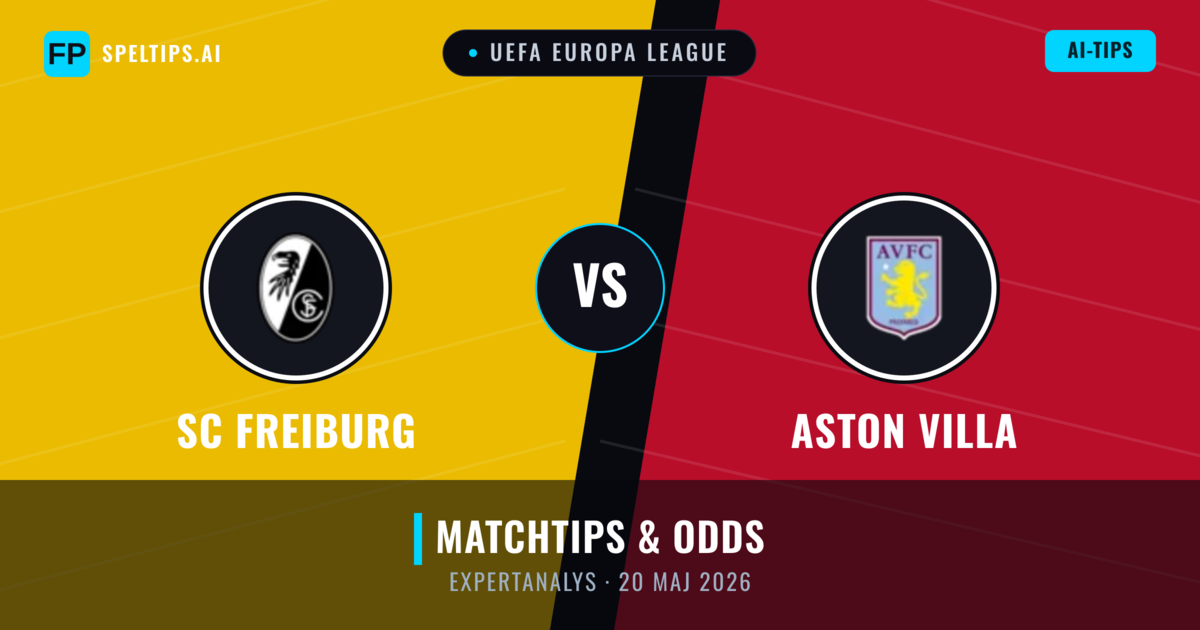 SC Freiburg vs Aston Villa — matchtips och förhandstitt