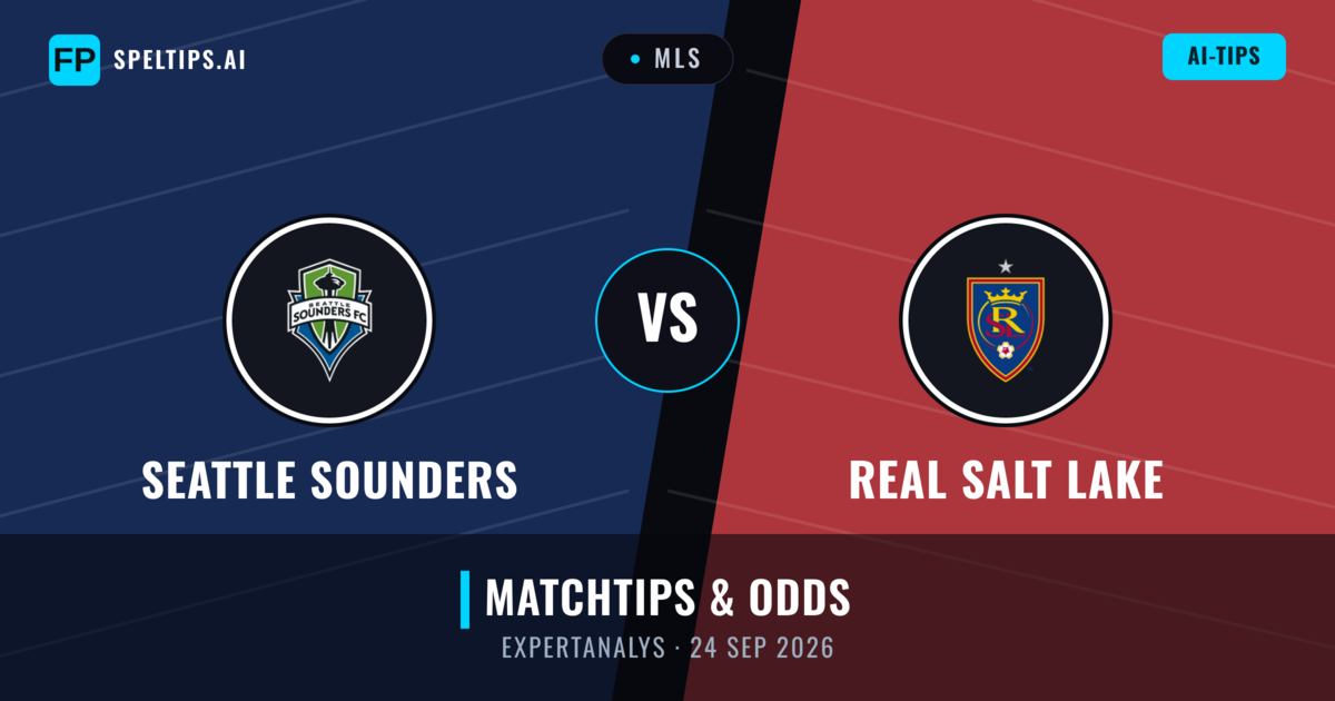 Seattle Sounders vs Real Salt Lake — matchtips och förhandstitt