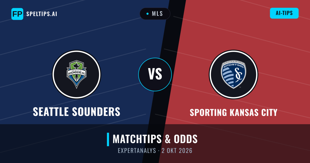 Seattle Sounders vs Sporting Kansas City — matchtips och förhandstitt