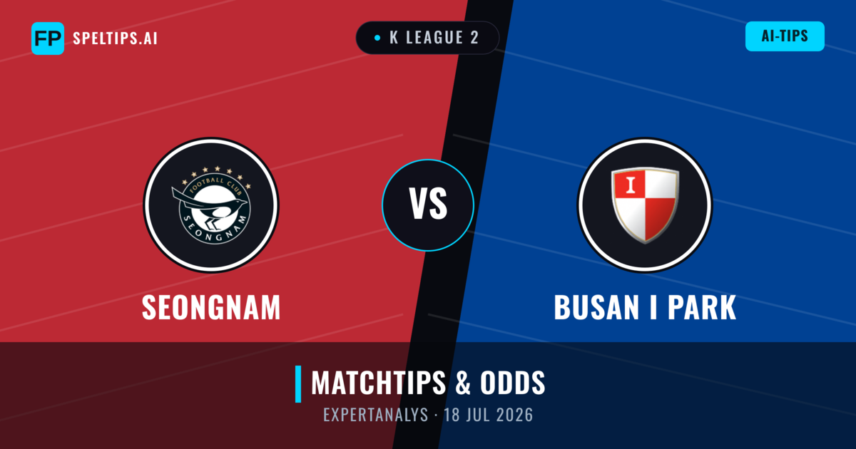 Seongnam vs Busan I Park — matchtips och förhandstitt