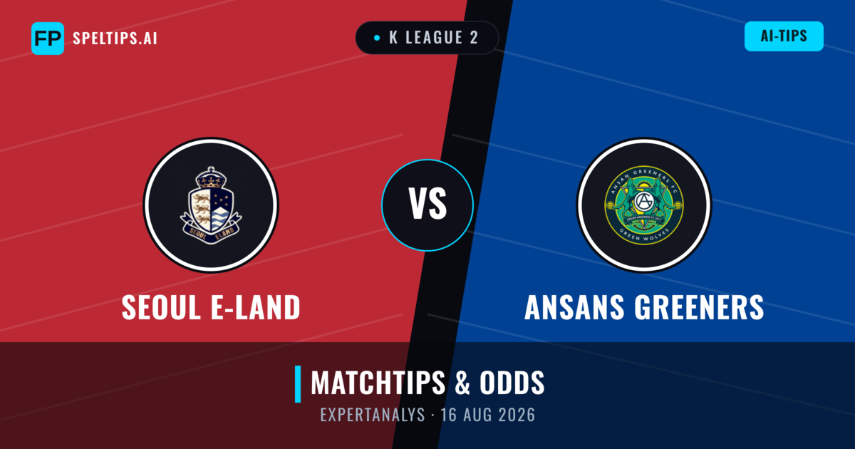 Seoul E-Land vs Ansans Greeners — matchtips och förhandstitt