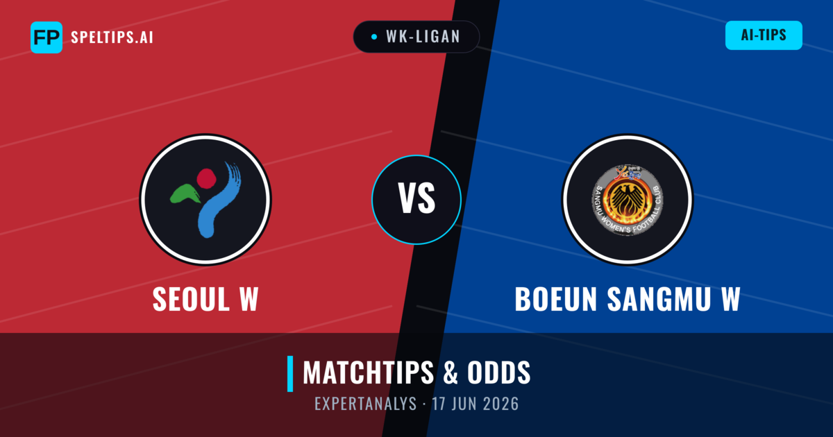 Seoul W vs Boeun Sangmu W — matchtips och förhandstitt