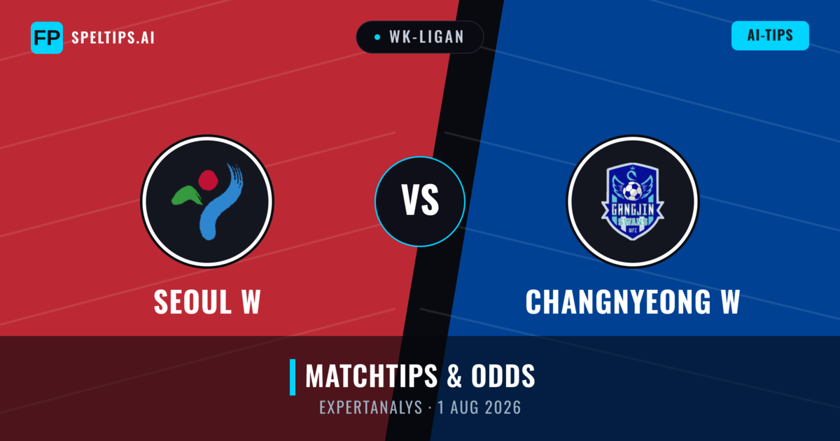 Seoul W vs Changnyeong W — matchtips och förhandstitt