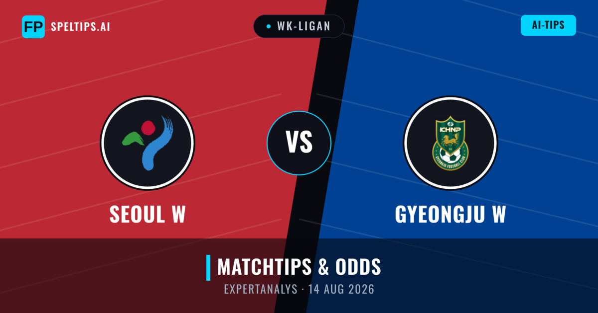 Seoul W vs Gyeongju W — matchtips och förhandstitt