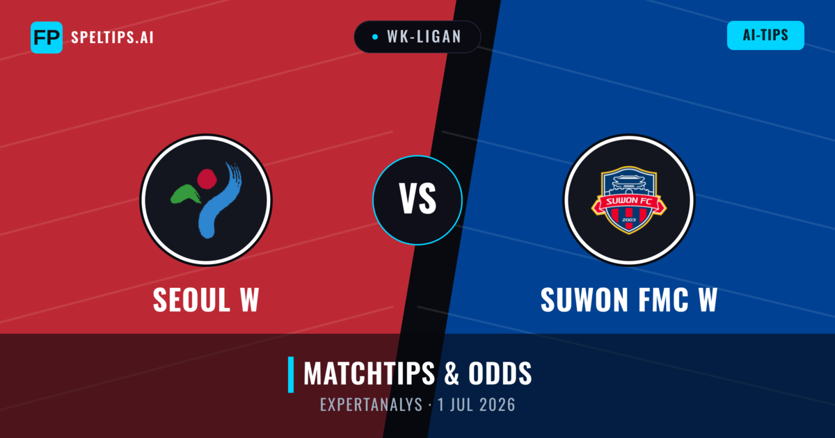 Seoul W vs Suwon FMC W — matchtips och förhandstitt