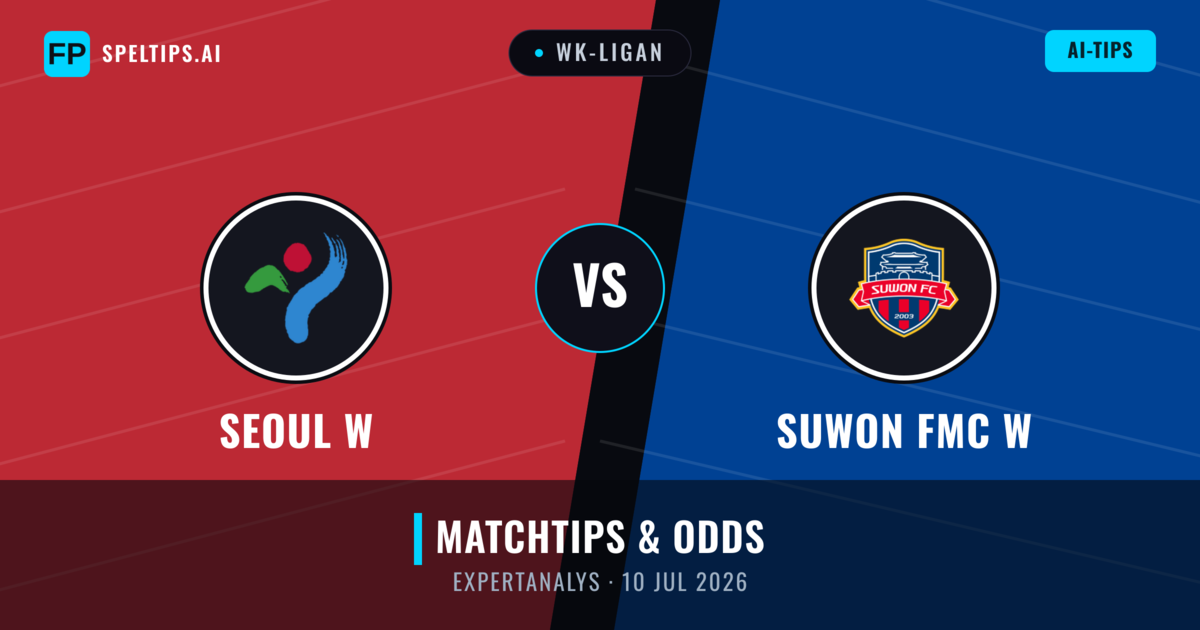Seoul W vs Suwon FMC W — matchtips och förhandstitt