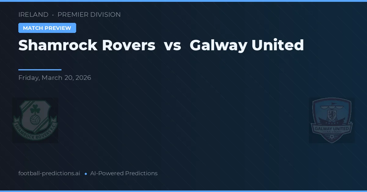 Shamrock Rovers vs Galway United — matchtips och förhandstitt