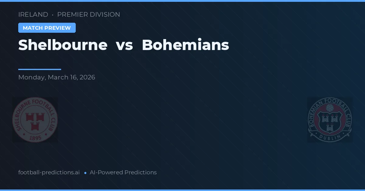 Shelbourne vs Bohemians — matchtips och förhandstitt