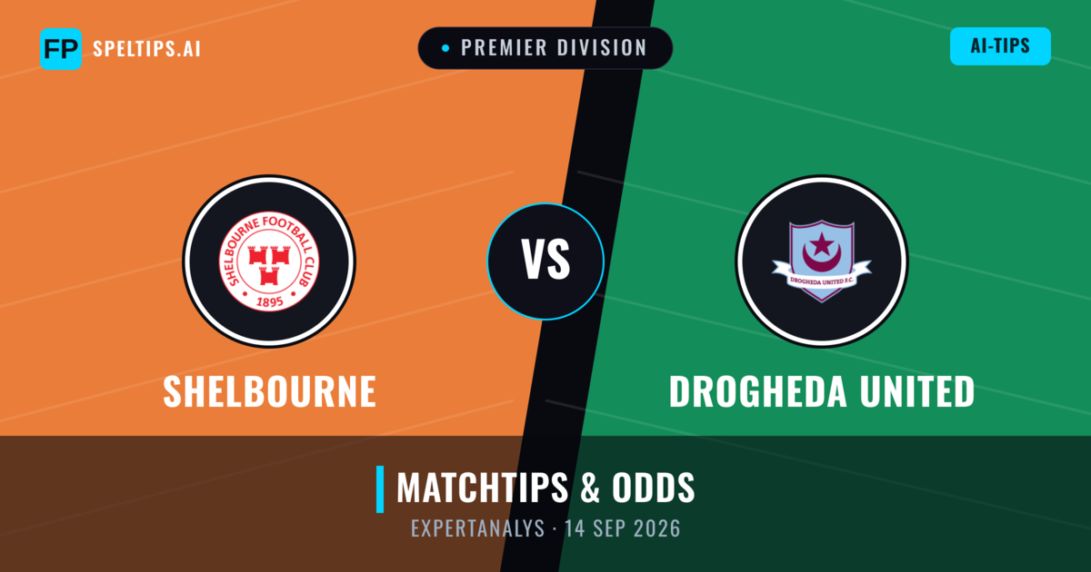 Shelbourne vs Drogheda United — matchtips och förhandstitt