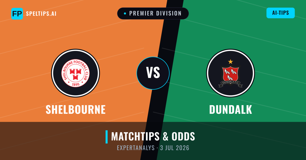 Shelbourne vs Dundalk — matchtips och förhandstitt