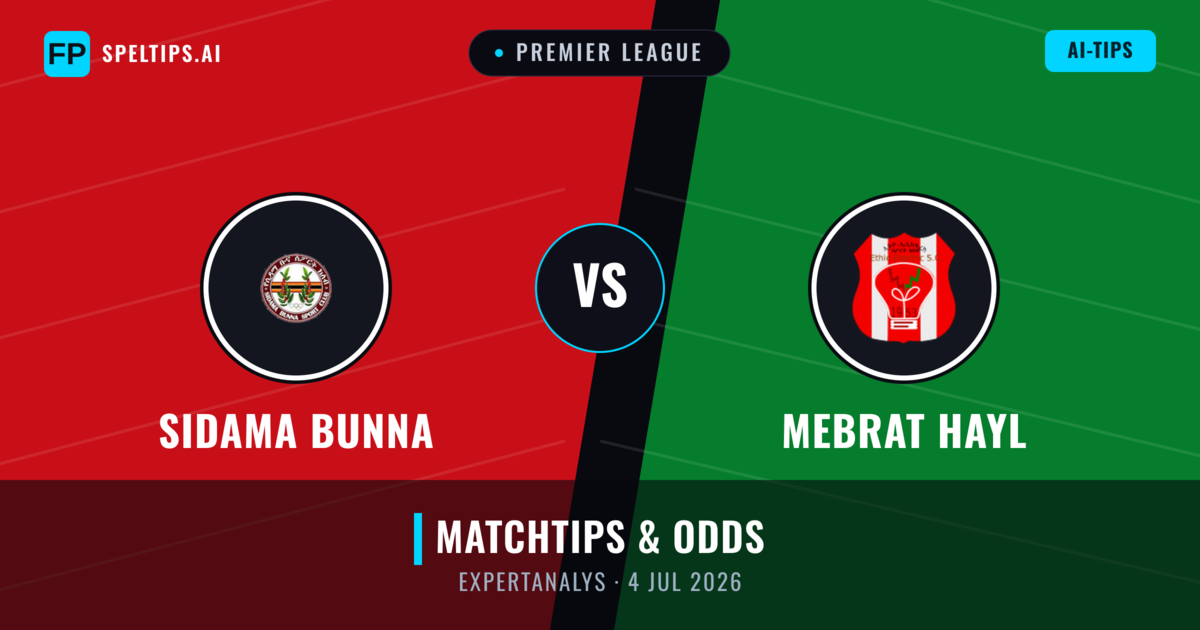 Sidama Bunna vs Mebrat Hayl — matchtips och förhandstitt