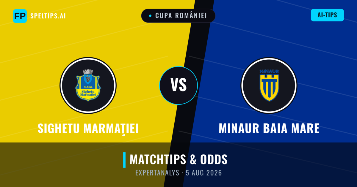 Sighetu Marmaţiei vs Minaur Baia Mare — matchtips och förhandstitt
