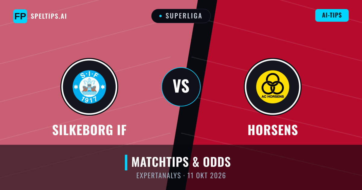 Silkeborg IF vs Horsens — matchtips och förhandstitt