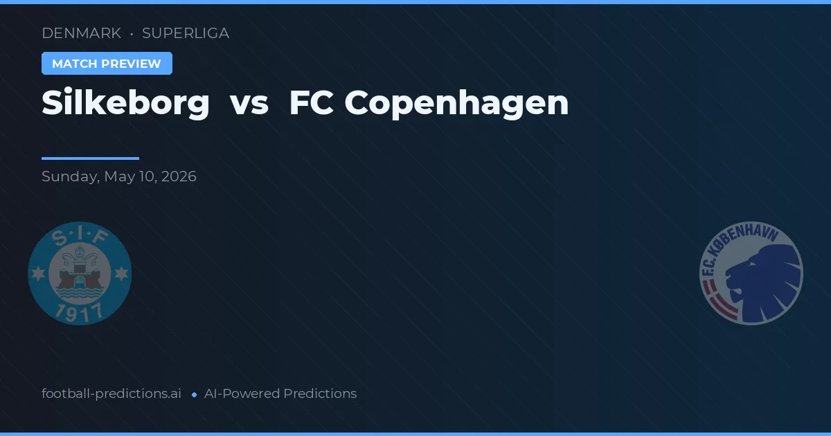 Silkeborg IF vs F.C. Köpenhamn — matchtips och förhandstitt