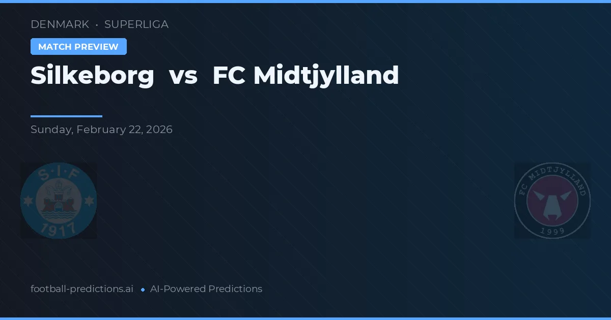 Silkeborg IF vs FC Midtjylland — matchtips och förhandstitt