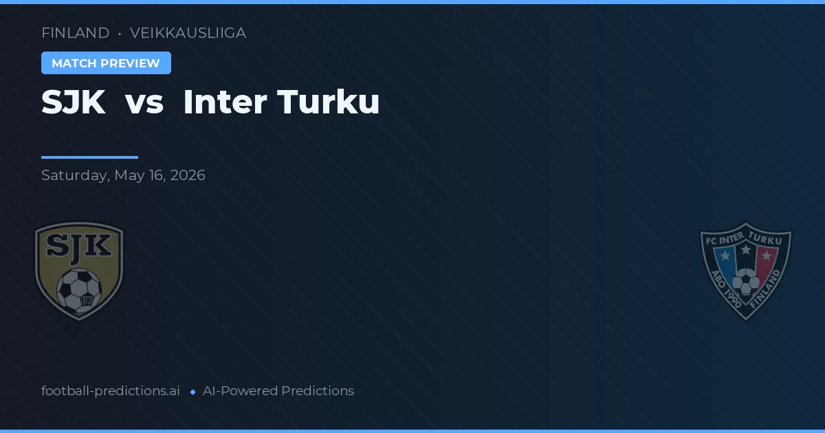 SJK vs Inter Turku — matchtips och förhandstitt