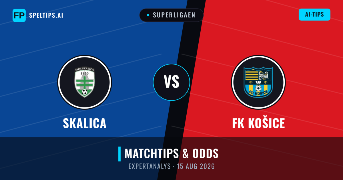 Skalica vs FK Košice — matchtips och förhandstitt