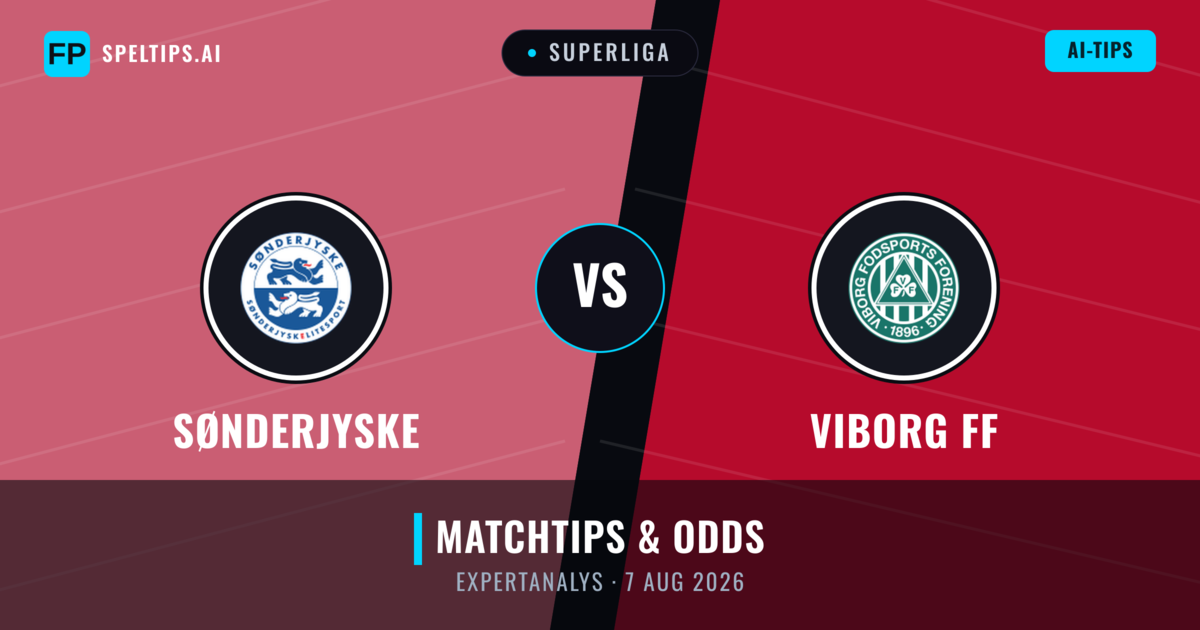 Sønderjyske vs Viborg FF — matchtips och förhandstitt