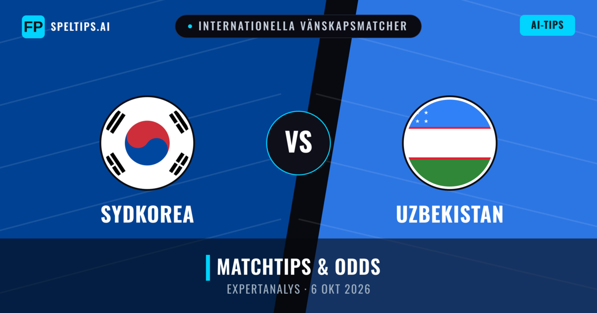 Sydkorea vs Uzbekistan — matchtips och förhandstitt
