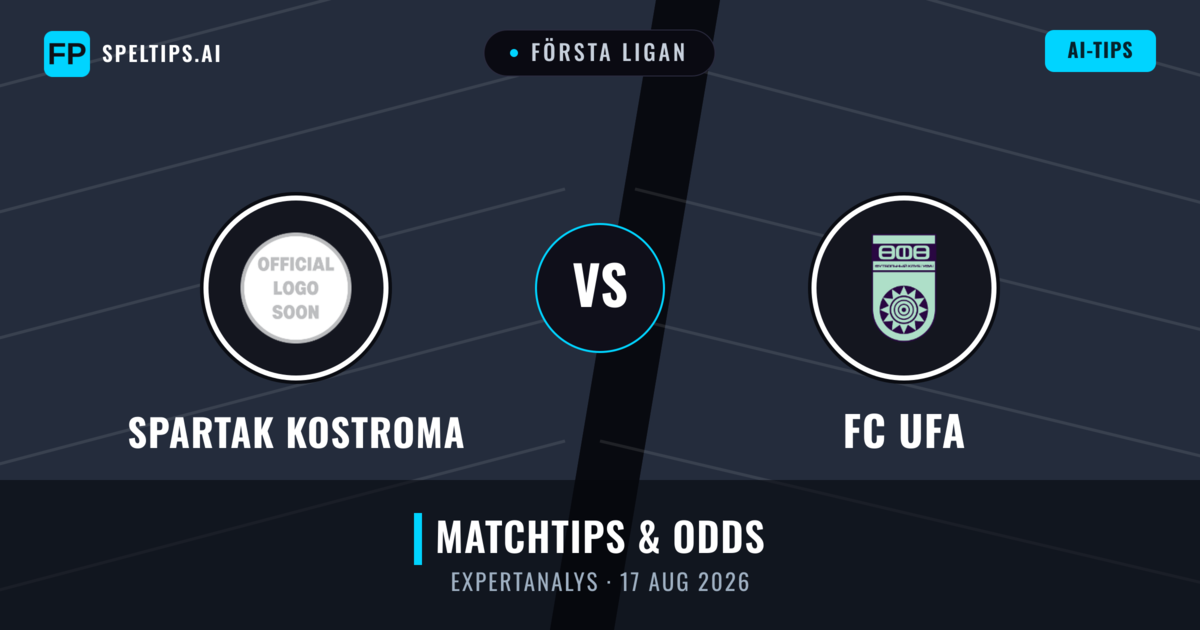 Spartak Kostroma vs FC UFA — matchtips och förhandstitt