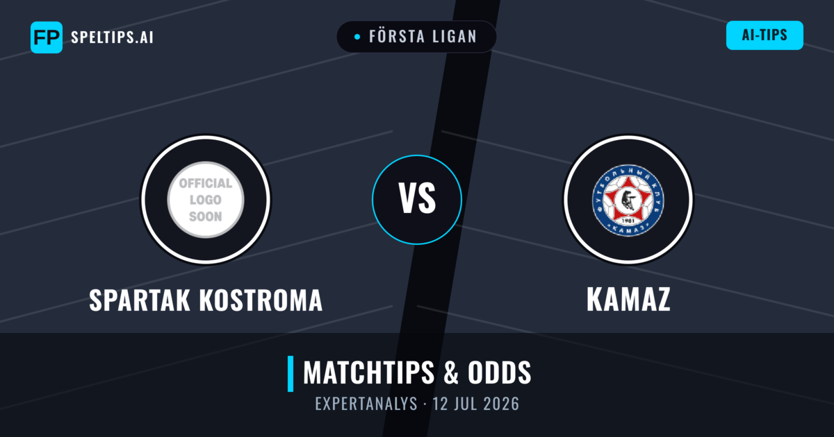 Spartak Kostroma vs KAMAZ — matchtips och förhandstitt