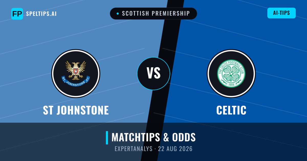 St Johnstone vs Celtic — matchtips och förhandstitt