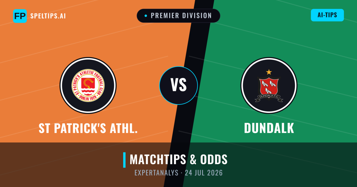 St Patrick's Athl. vs Dundalk — matchtips och förhandstitt