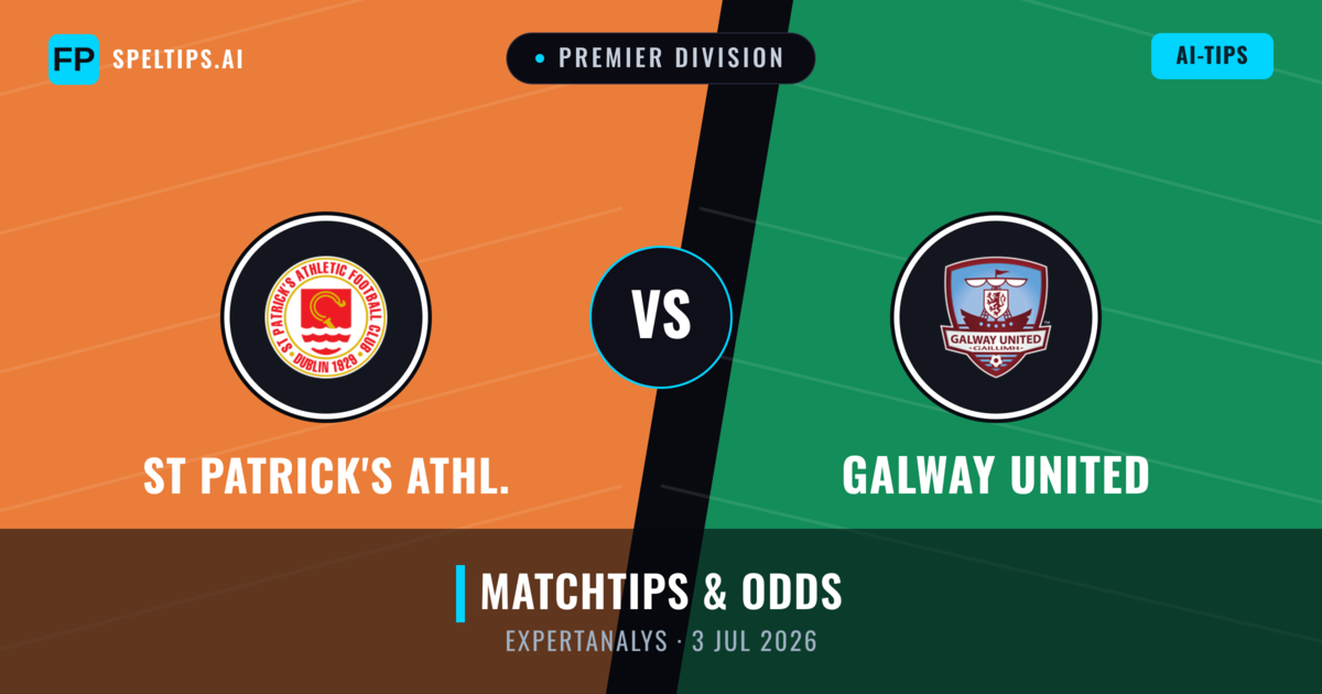St Patrick's Athl. vs Galway United — matchtips och förhandstitt