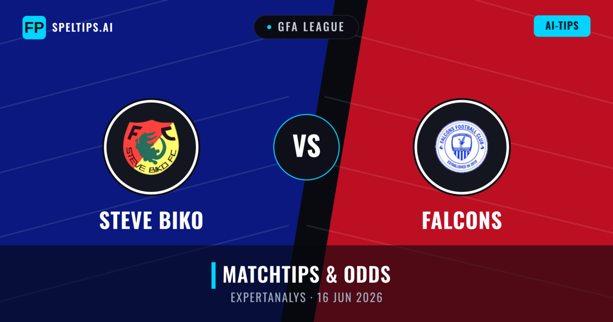 Steve Biko vs Falcons — matchtips och förhandstitt
