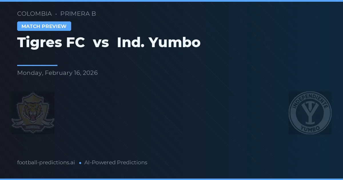 Tigres FC vs Ind. Yumbo — matchtips och förhandstitt