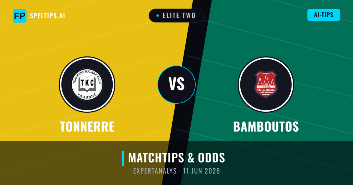 Tonnerre vs Bamboutos — matchtips och förhandstitt