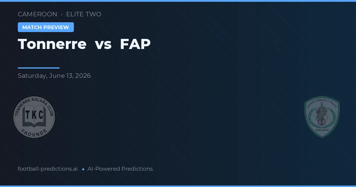 Tonnerre vs FAP — matchtips och förhandstitt