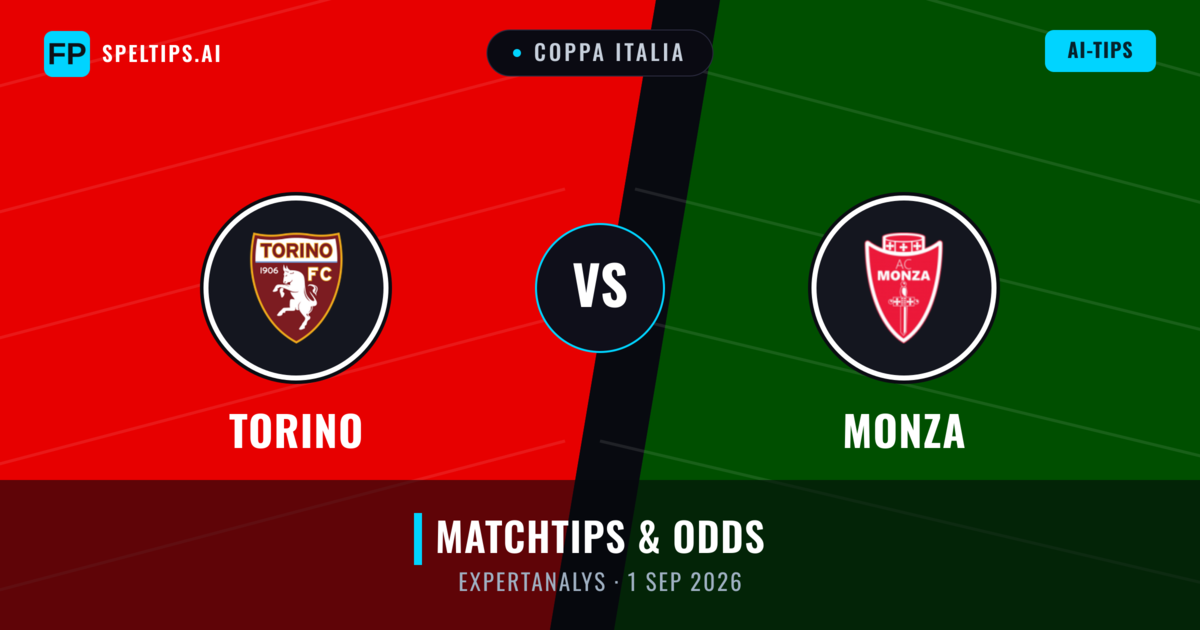 Torino vs Monza — matchtips och förhandstitt