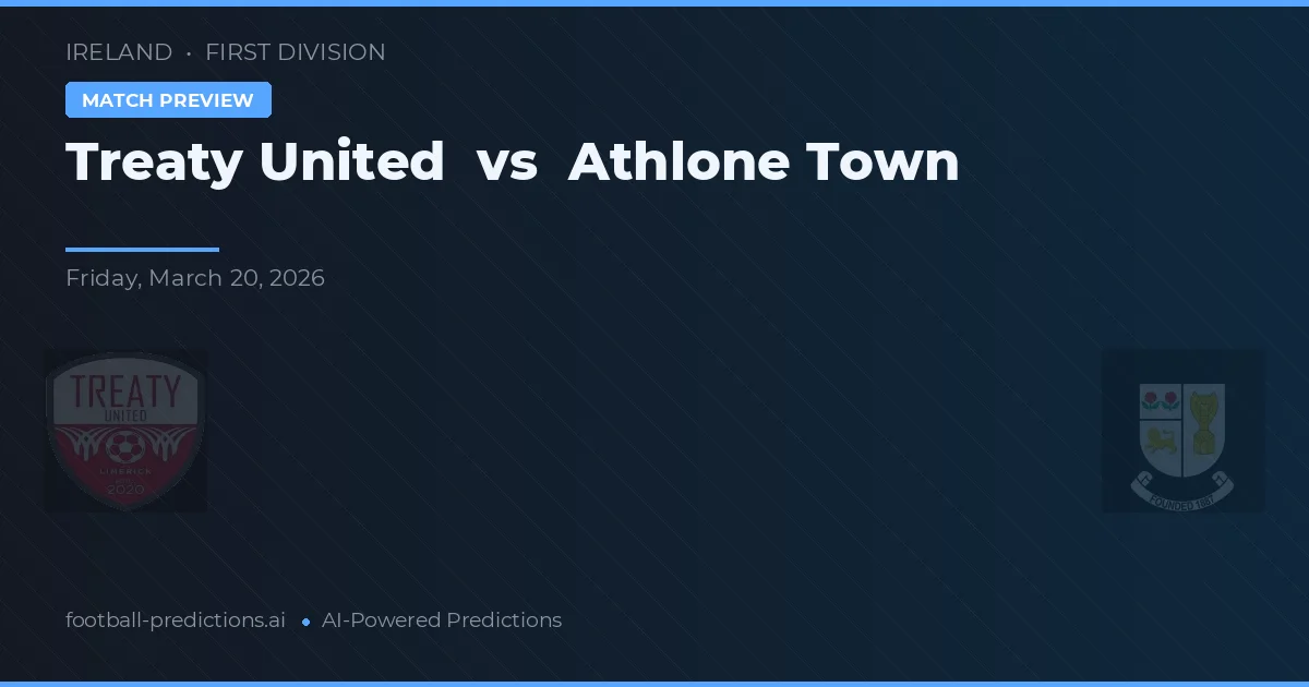Treaty United vs Athlone Town — matchtips och förhandstitt